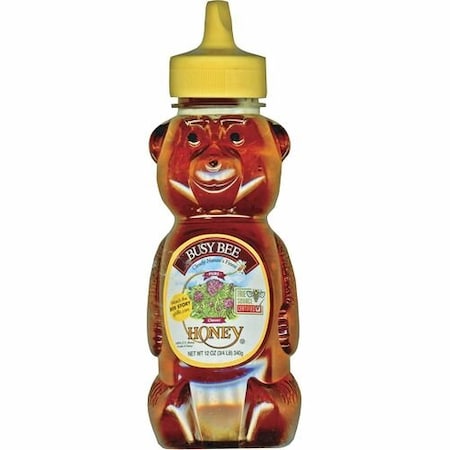 Barkman Honey Honey, Clover, Bear Bottle, 12 oz, 12PK BKH90130